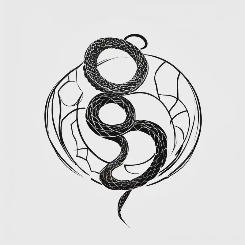 minimalist style Snake Tattoo Designs and Meanings about Create a simple minimalist snake tattoo that’s feminine and fine line half sleeve tattoos for men and Create a simple minimalist snake tattoo that’s feminine and fine line half sleeve tattoos for men